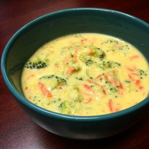 Cheesy Broccoli Potato Soup